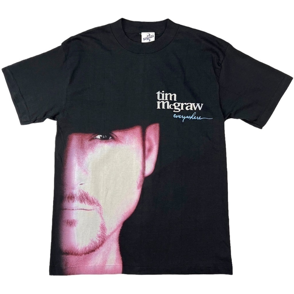NWOT Vintage 90s Tim McGraw Everywhere Album Promo Tee Single Stitch USA Made M
